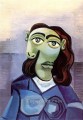 青い目の肖像画ドラ・マール 1939年キュビズム パブロ・ピカソ